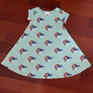 Cute dolphin-rainbow summer dress!